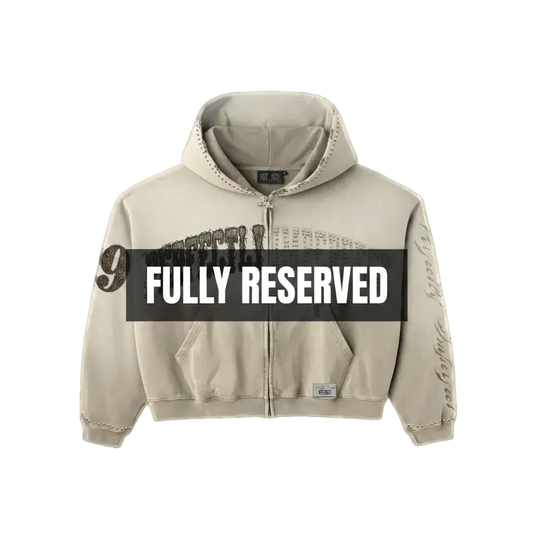 CRACKED PAVEMENT ( Cream ) SWEATSUIT