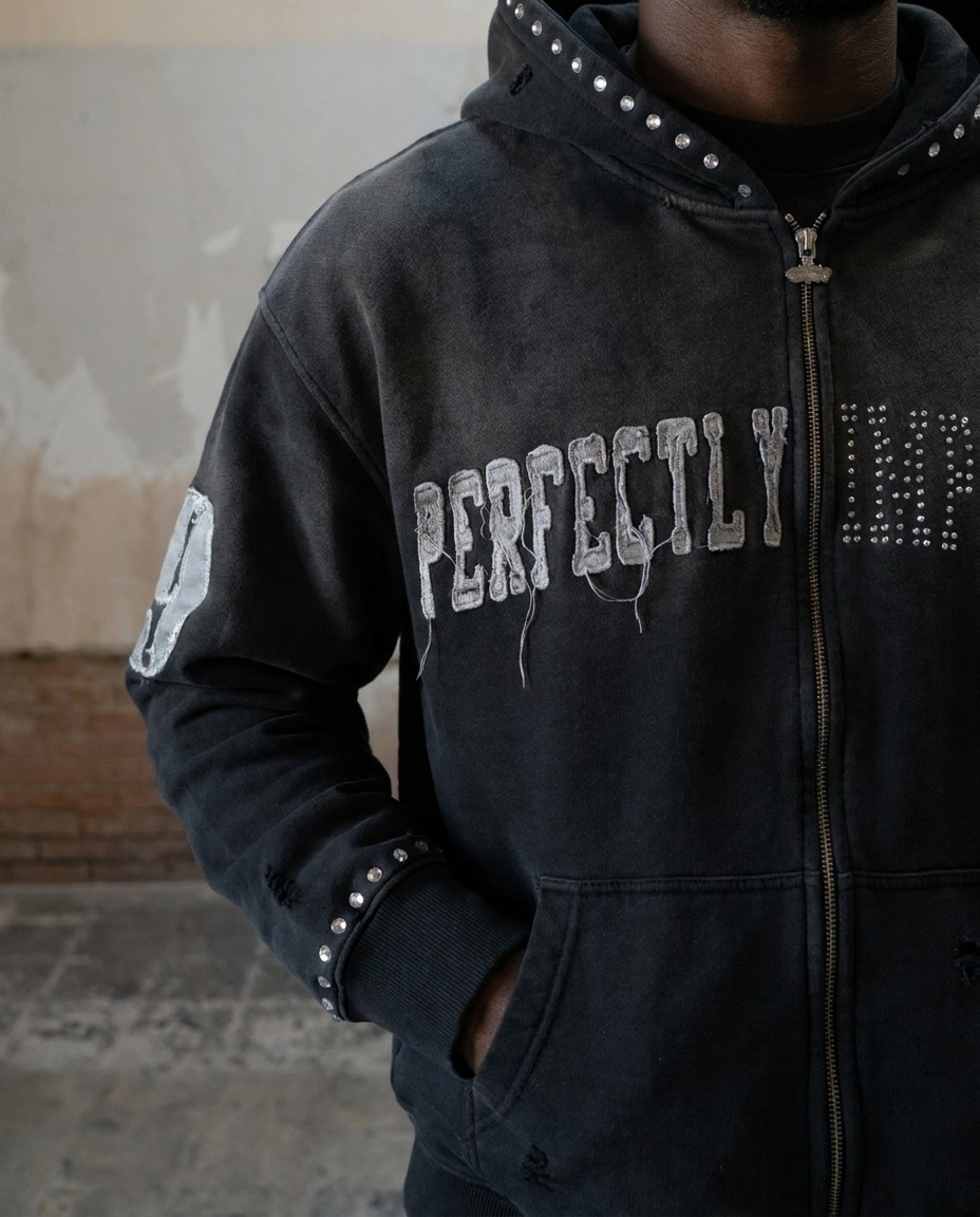 PRESSURE FADE ( Black ) SWEATSUIT