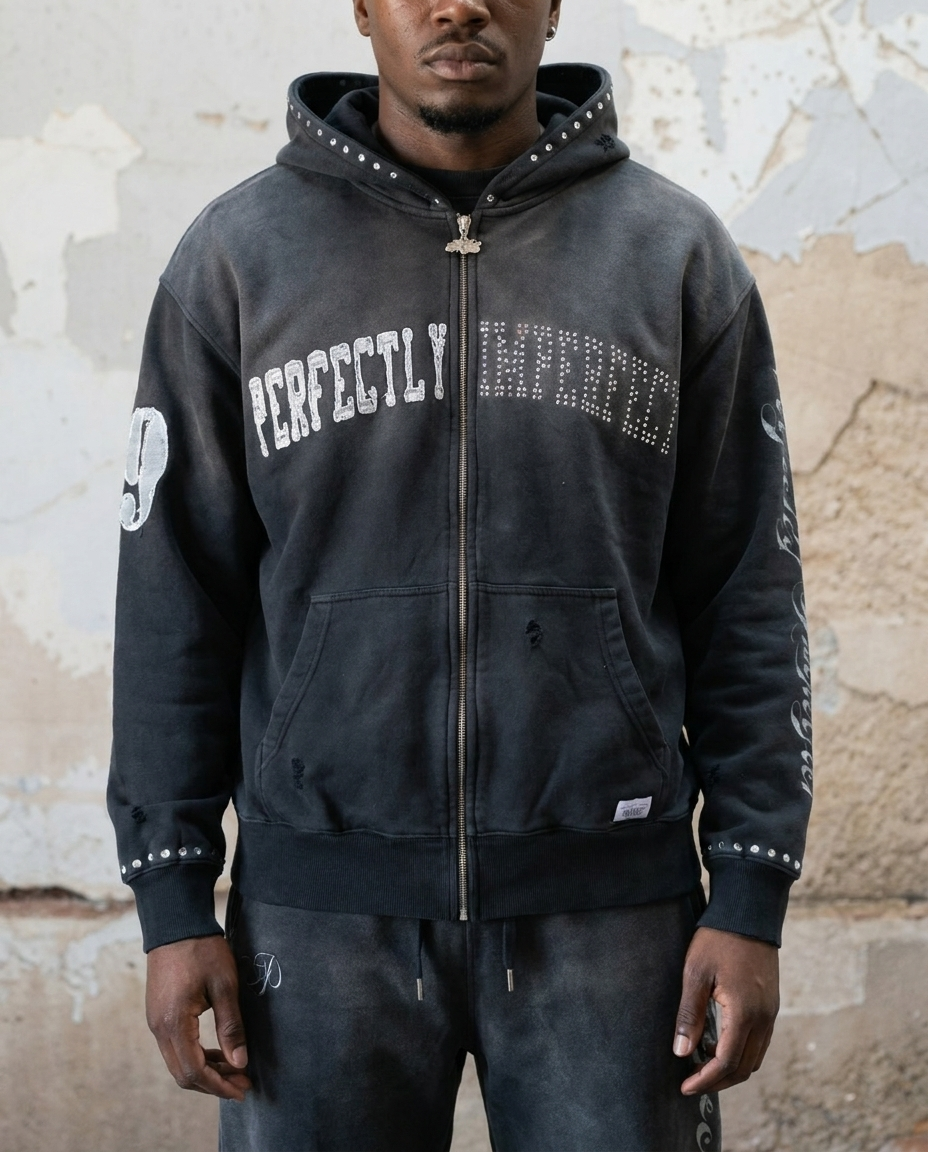 PRESSURE FADE ( Black ) SWEATSUIT