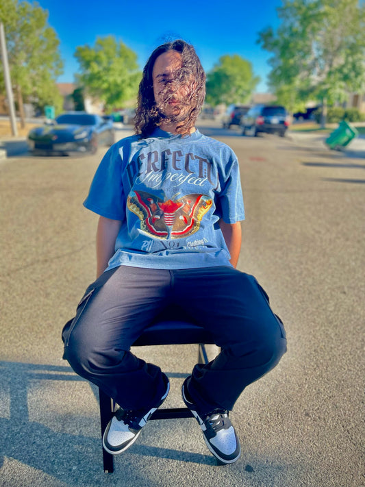 Denim BLOSSOM Tee